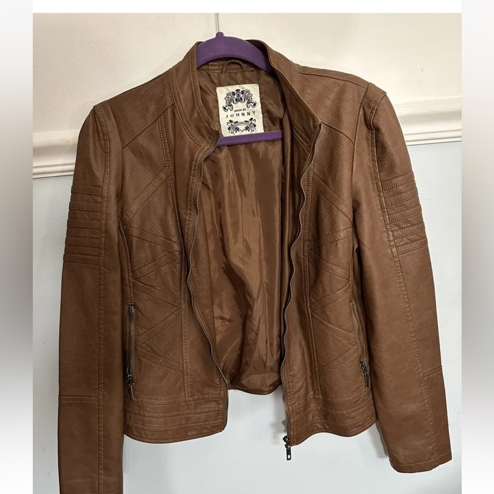 Made by Johnny Los Angeles Faux Leather Jacket